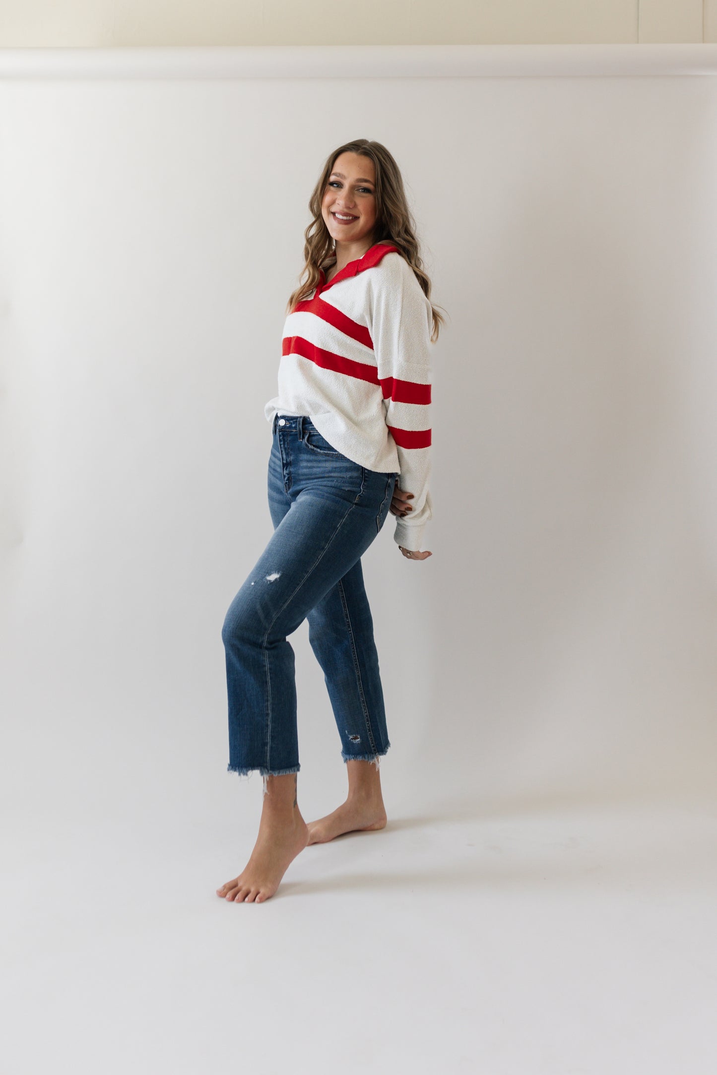 Gameday Stripe Top