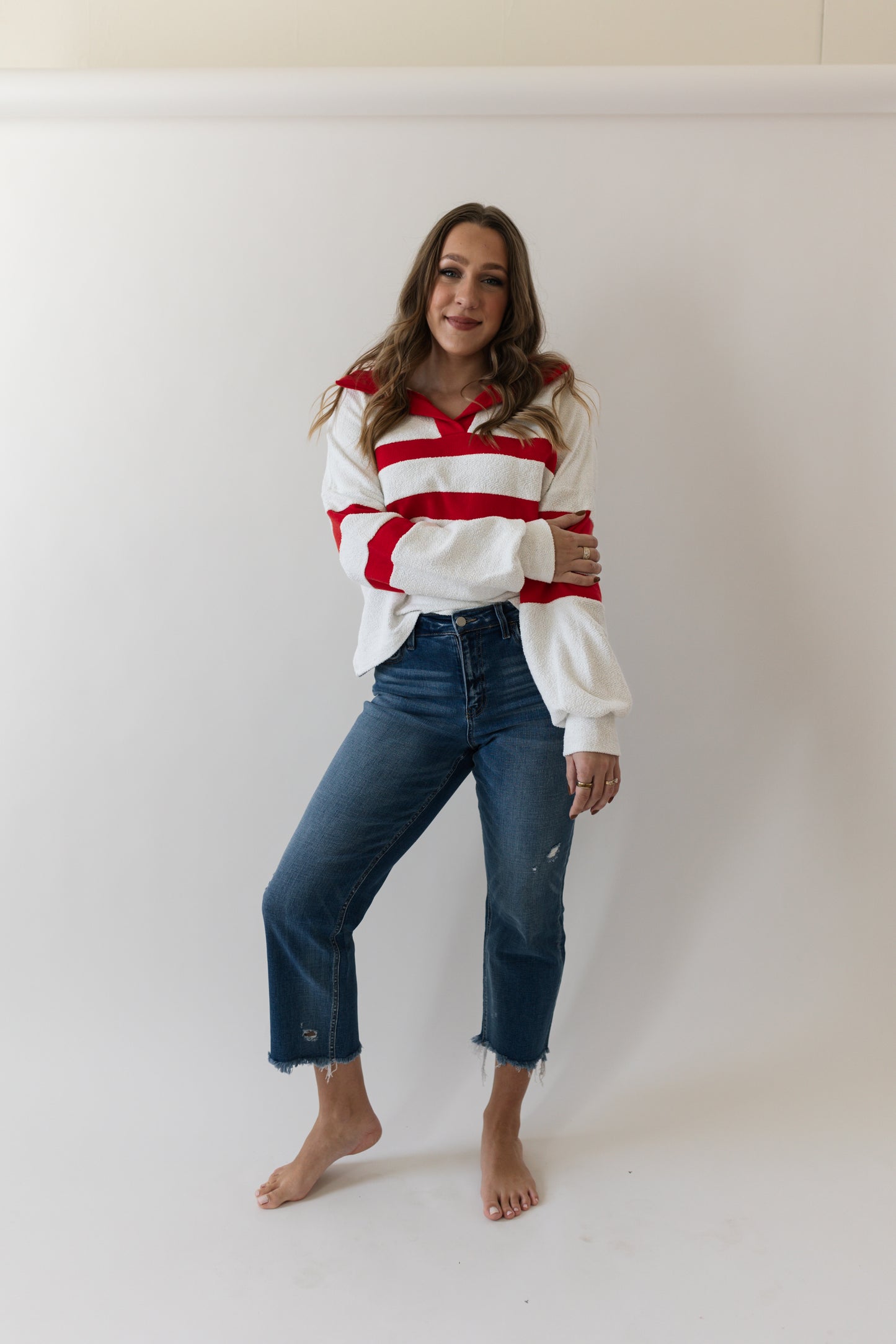 Gameday Stripe Top