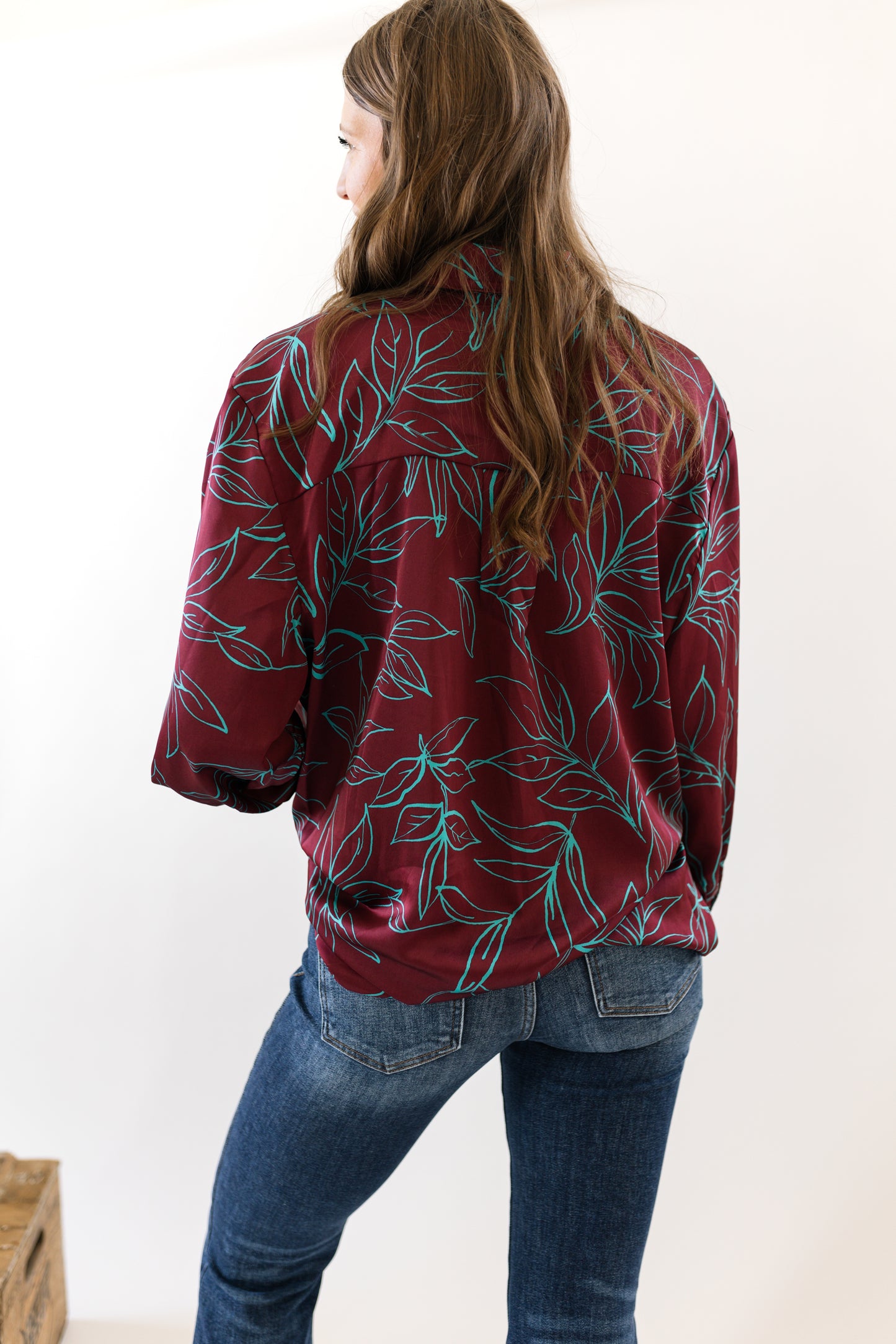 Floral Button Up Blouse