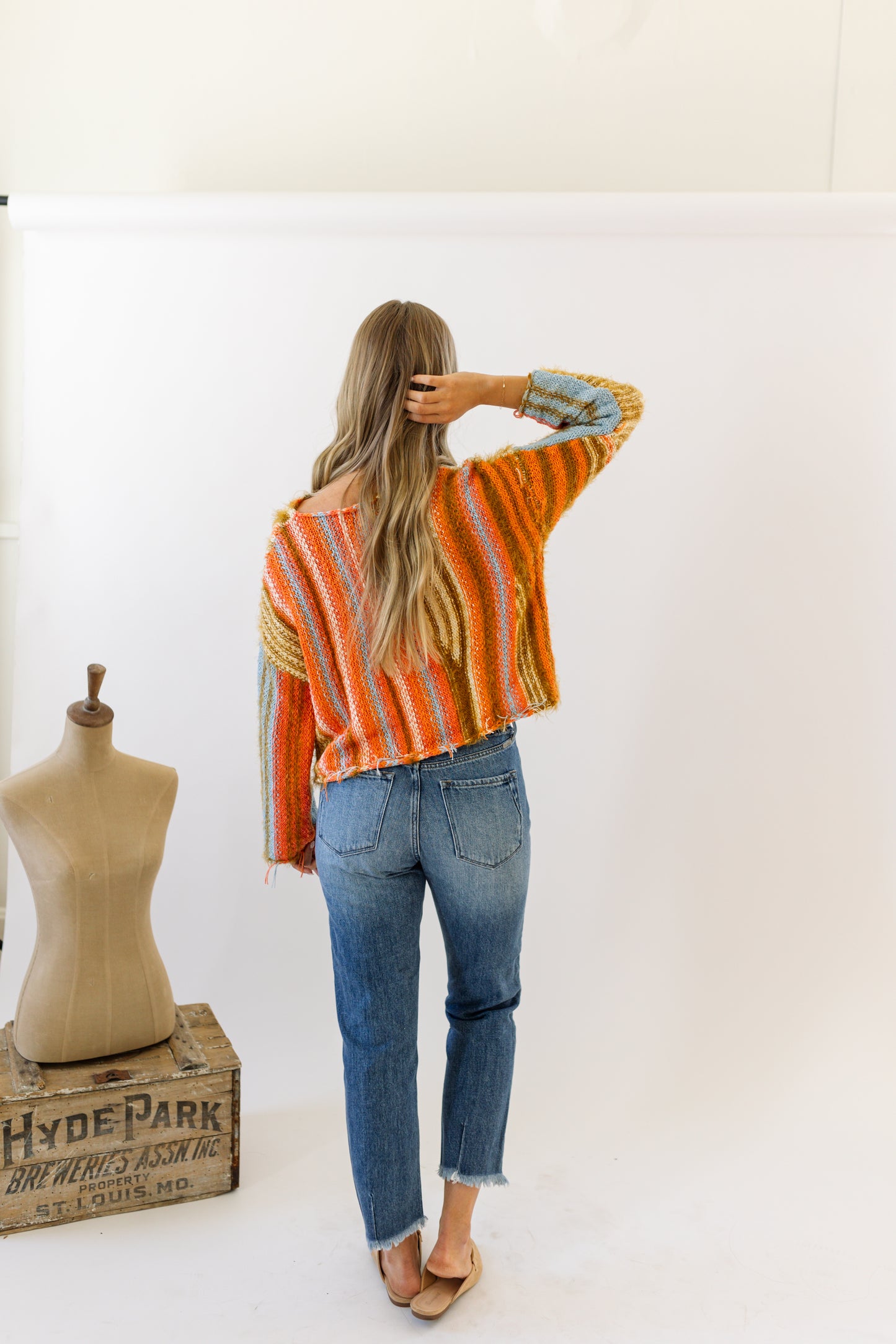 Boho Stripe Sweater