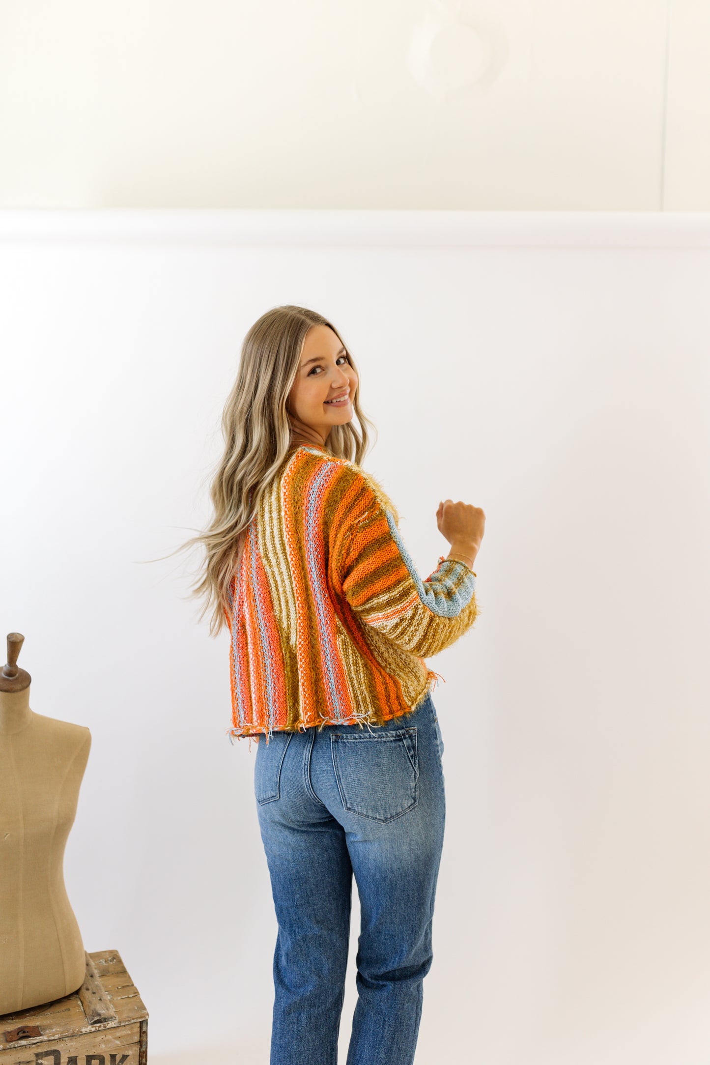 Boho Stripe Sweater