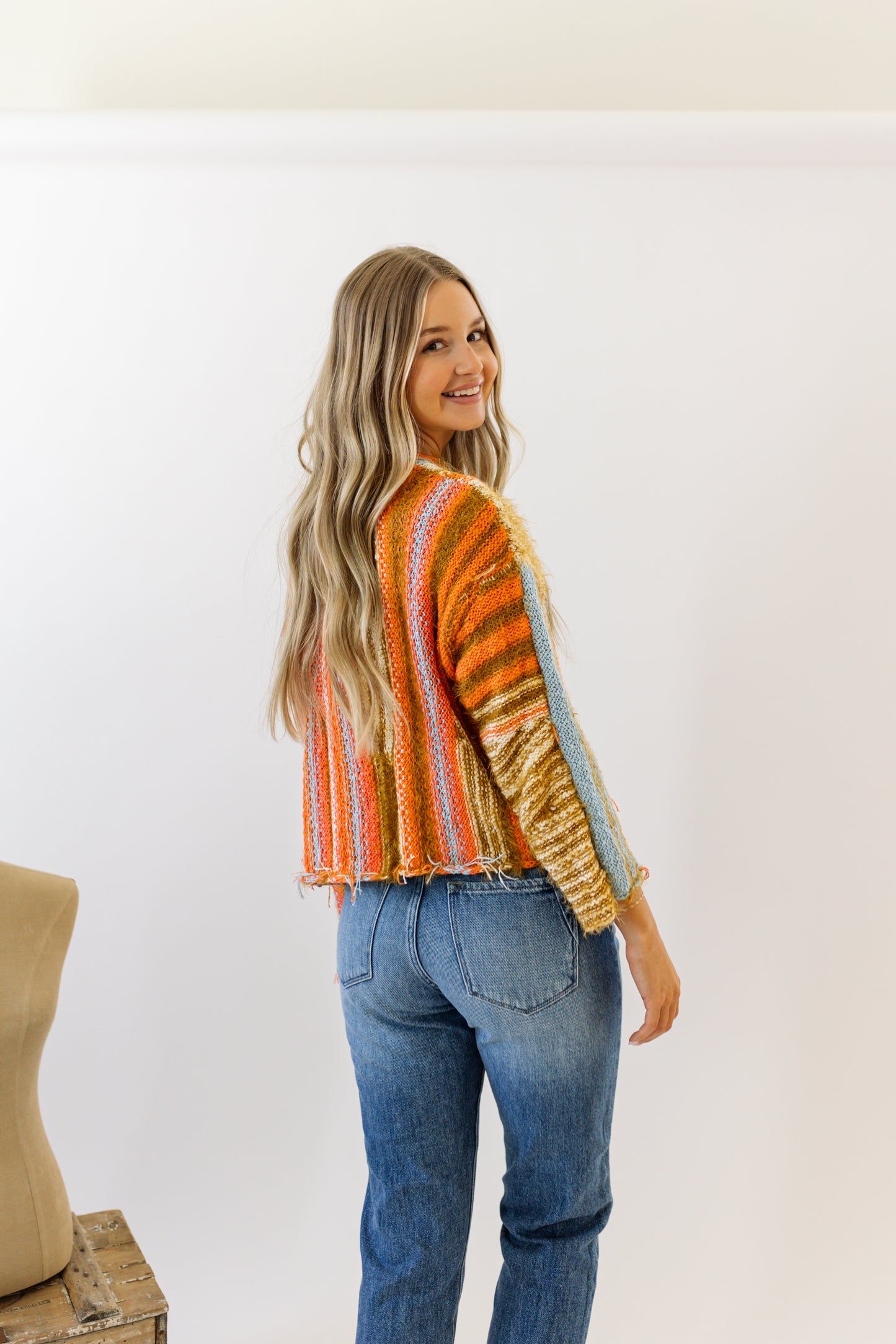 Boho Stripe Sweater