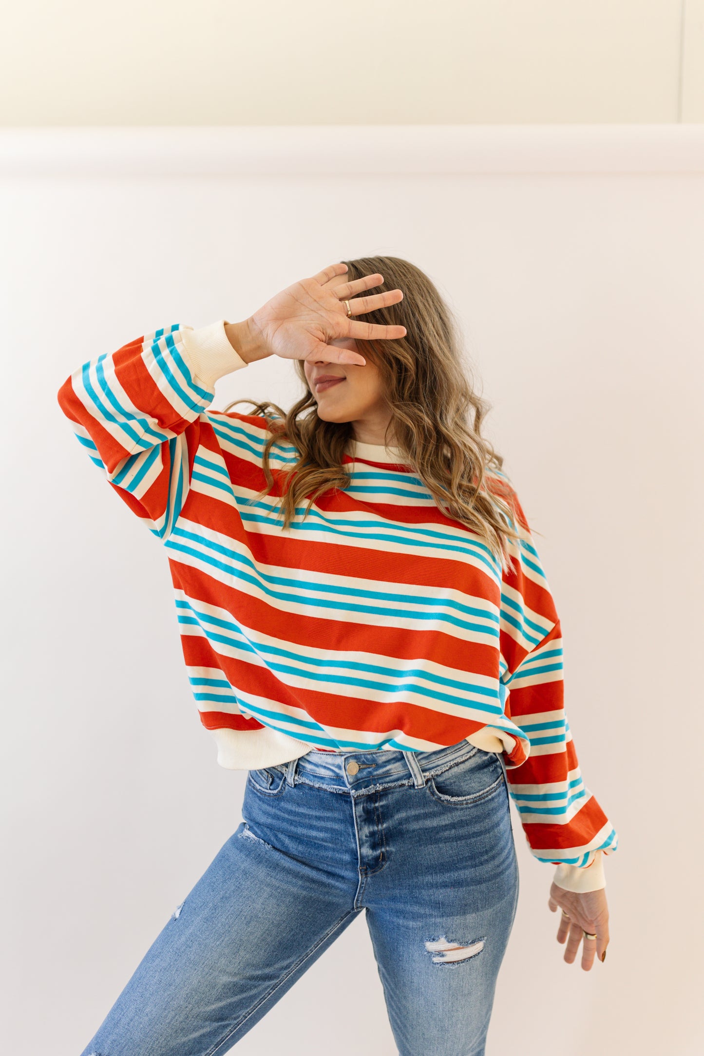Retro Striped Top