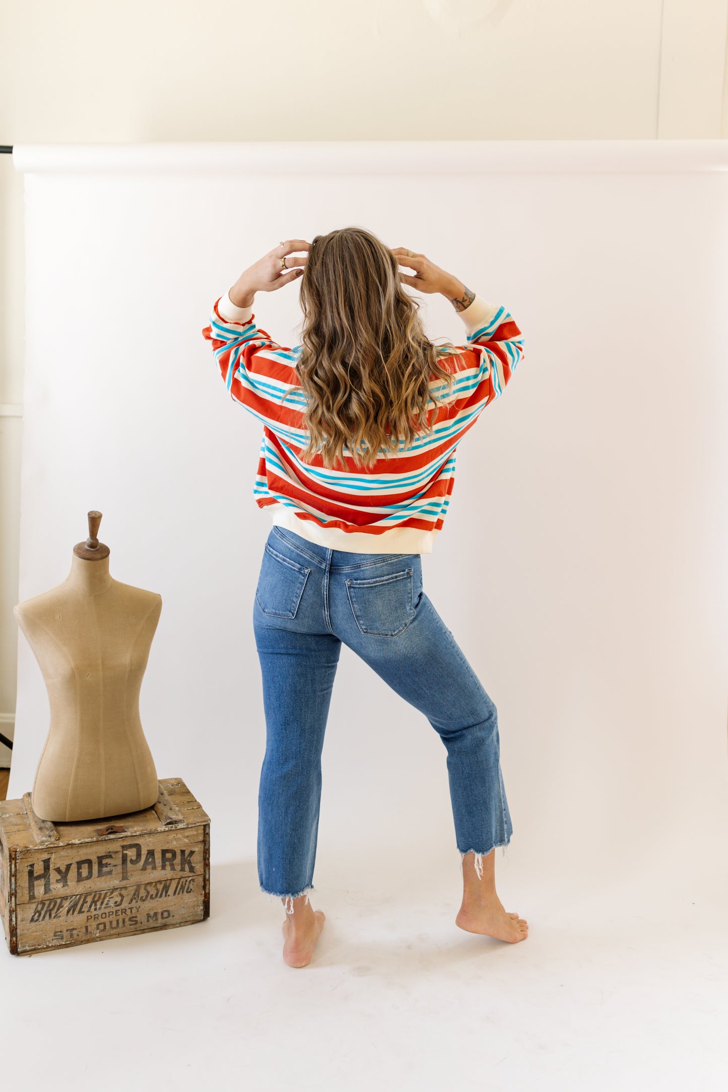 Retro Striped Top
