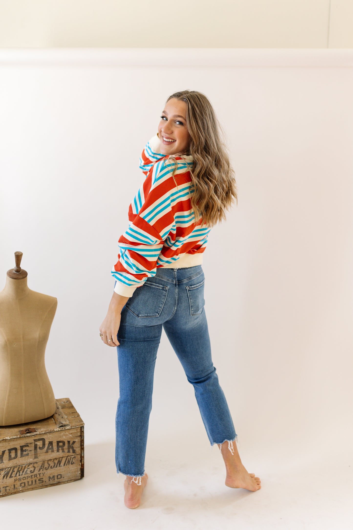 Retro Striped Top