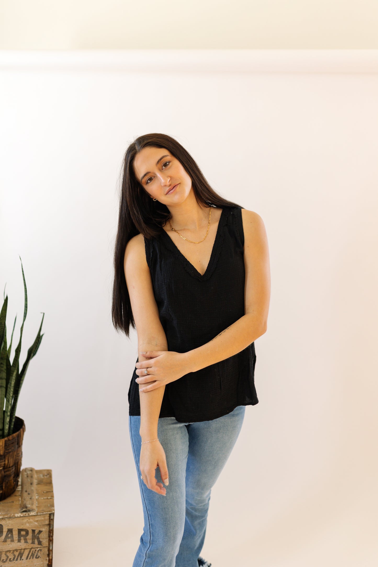 Raw Edge Tank