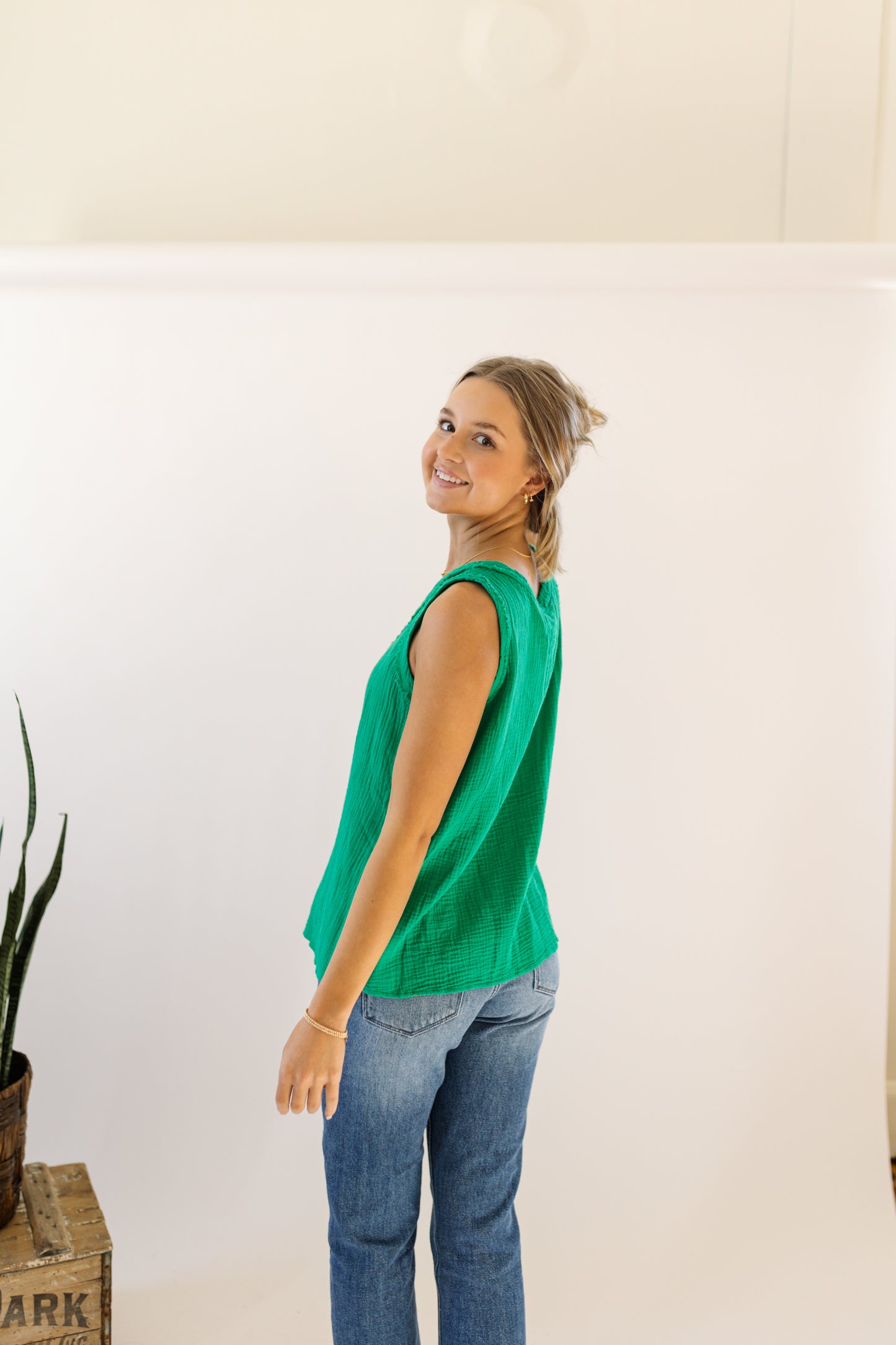 Raw Edge Tank