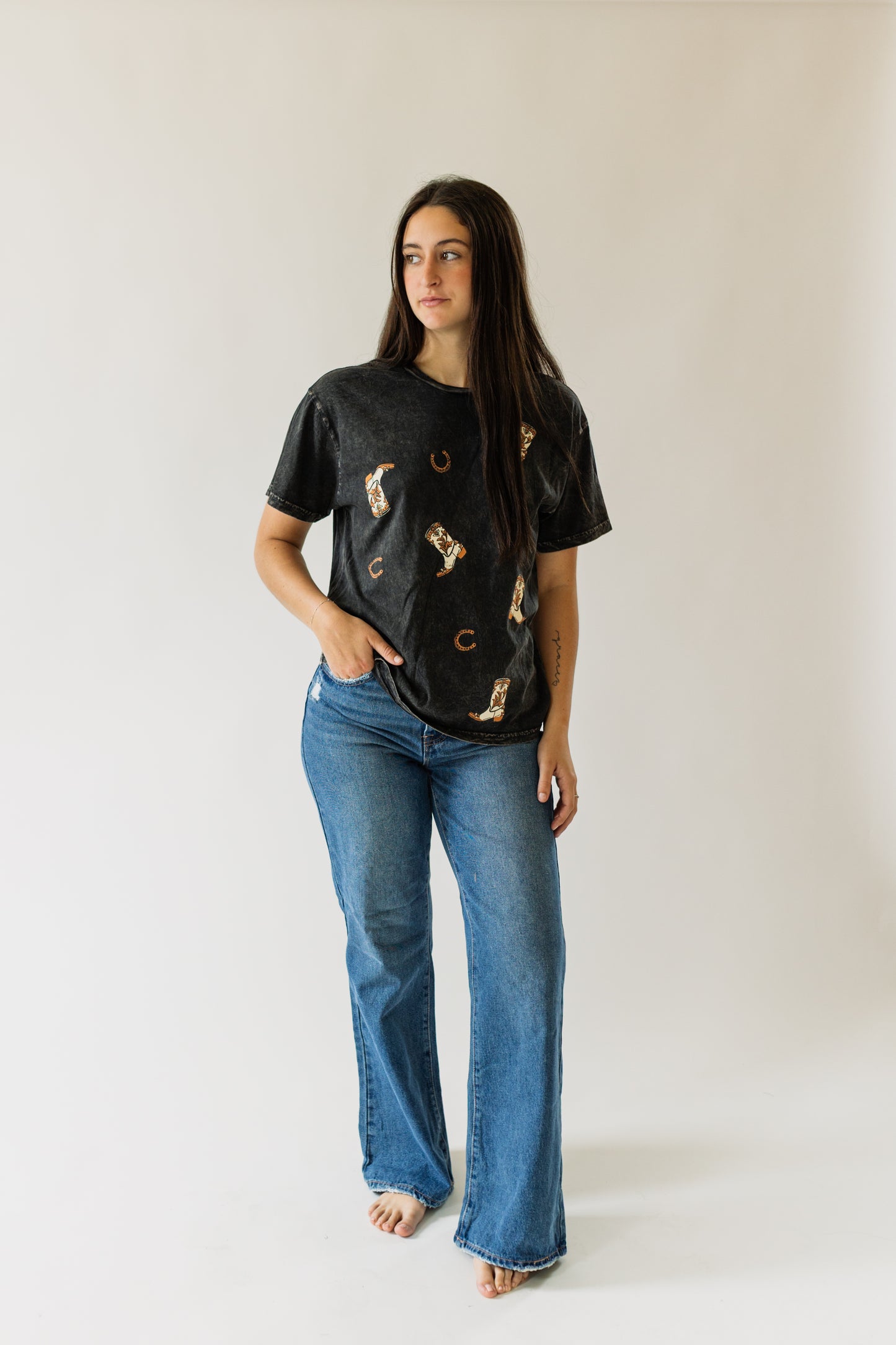Boots Western Tee