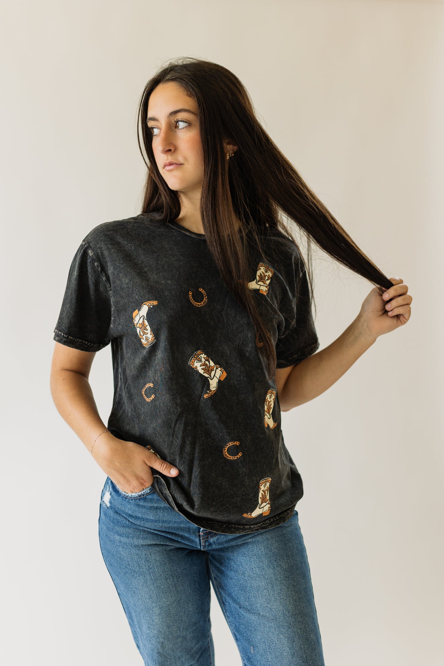 Boots Western Tee