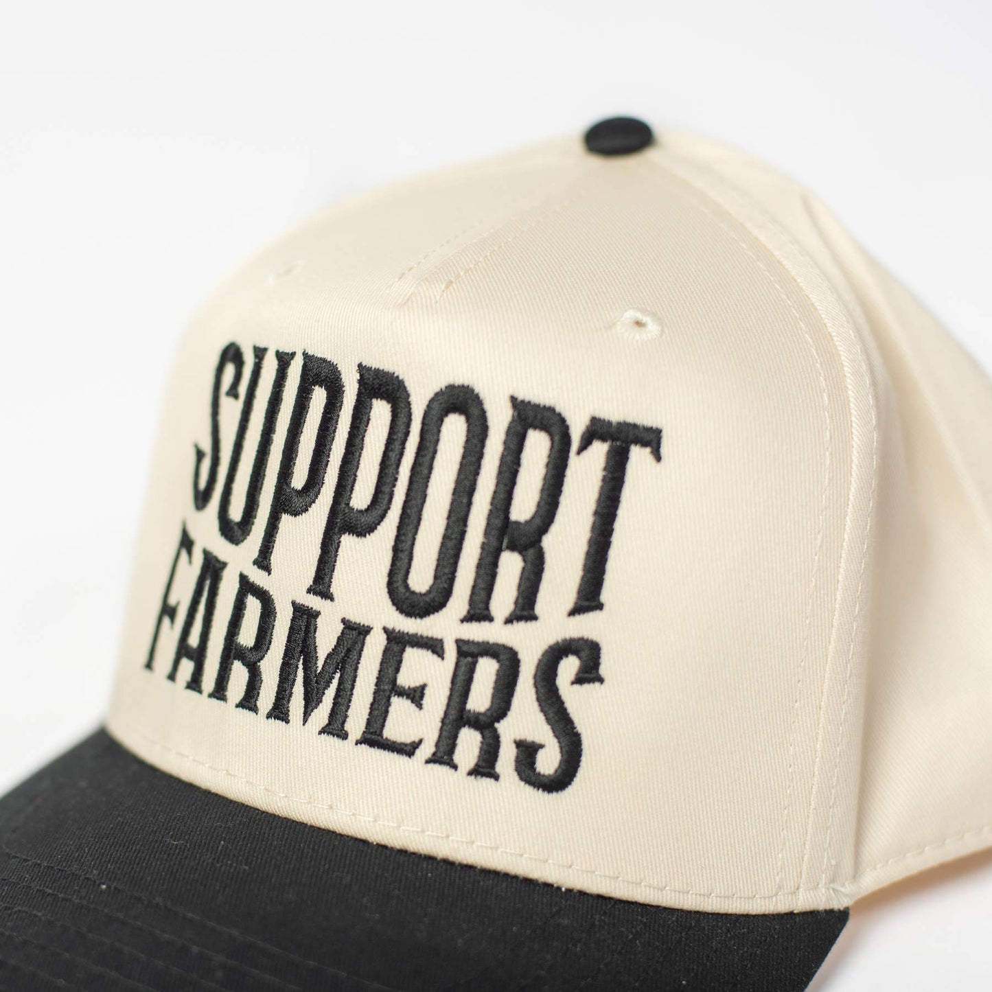 Support Farmers Embroidered Trucker Hat