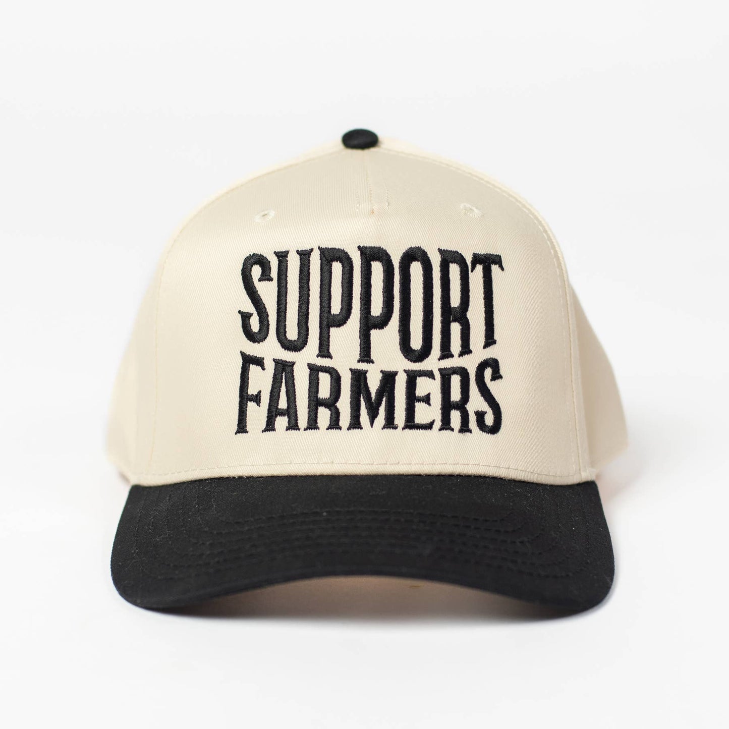 Support Farmers Embroidered Trucker Hat