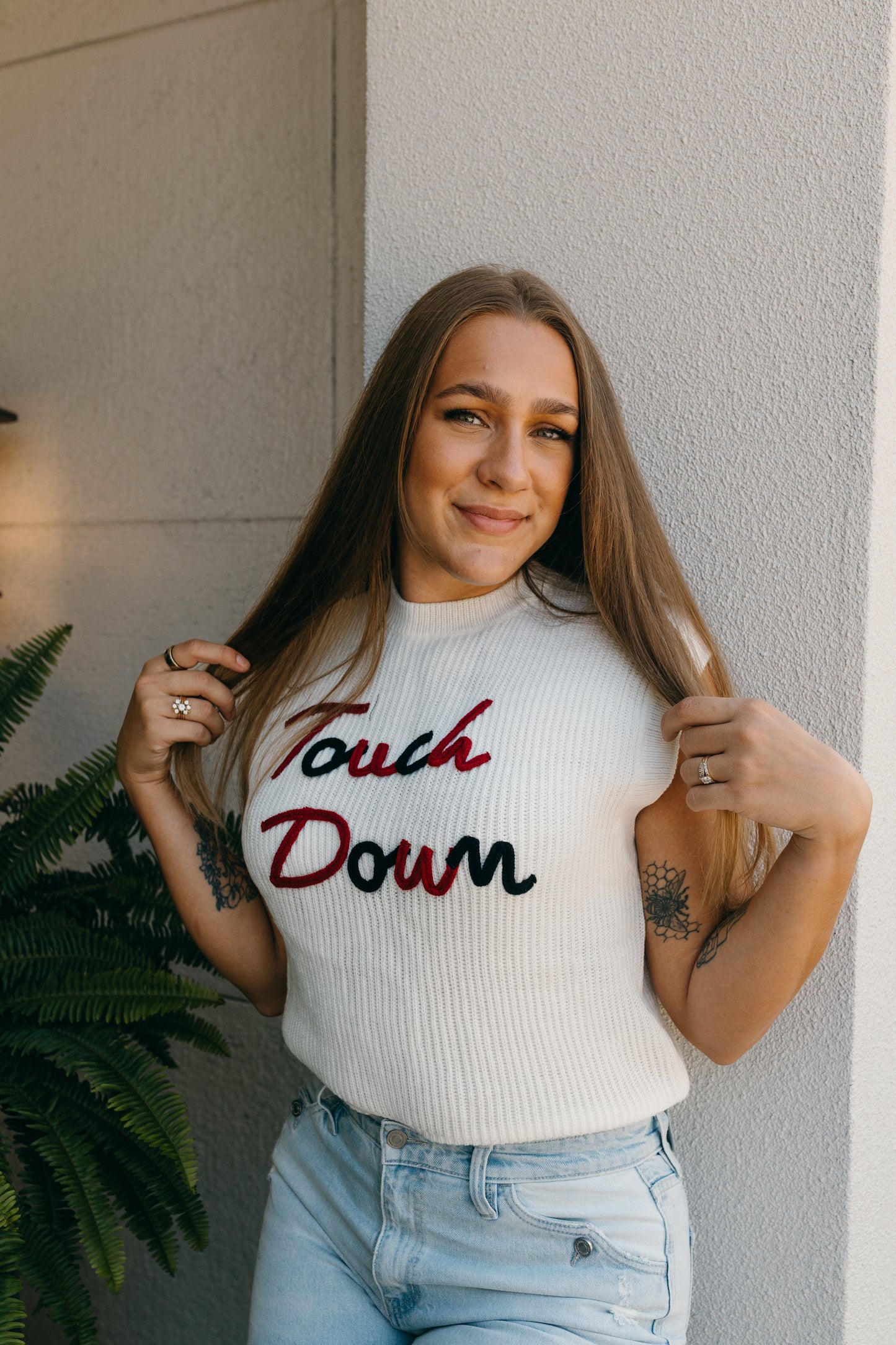Touch Down Sweater Vest