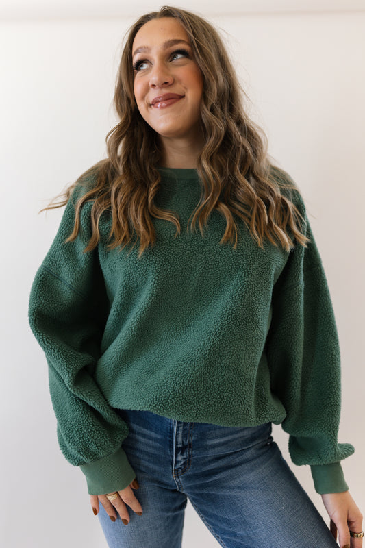 Reversible Crewneck Sweatshirt