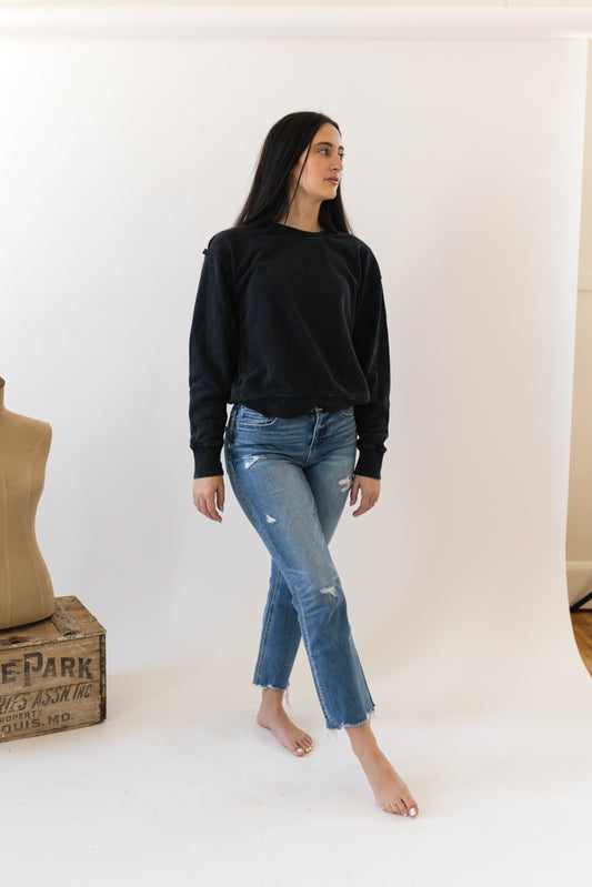 Stone Wash Sweatshirt