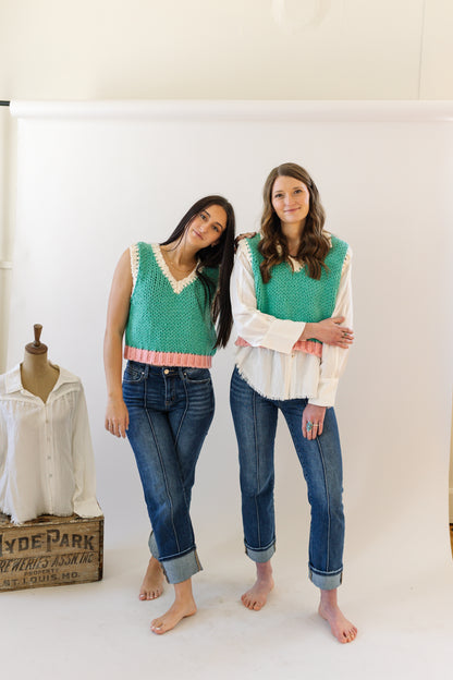 Maggie Pin Tuck Jean