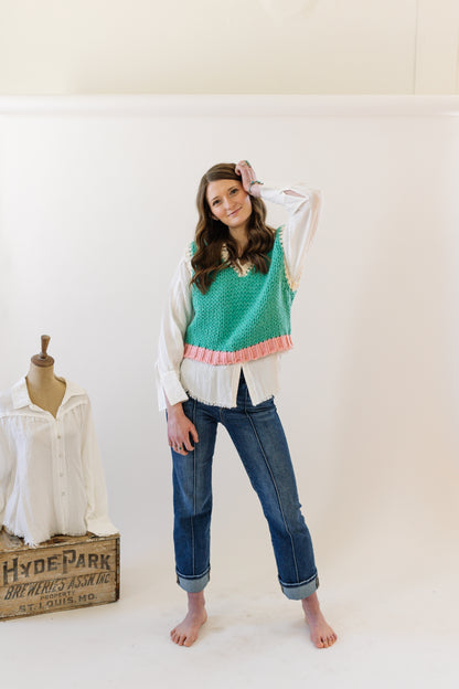 Maggie Pin Tuck Jean