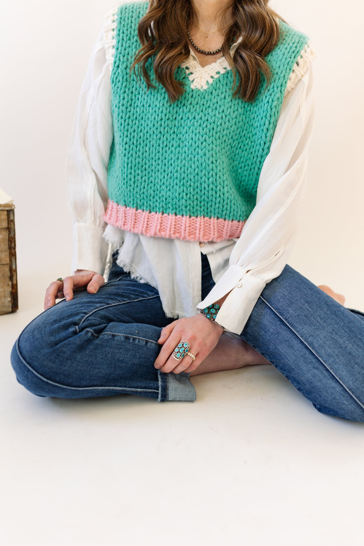 Maggie Pin Tuck Jean