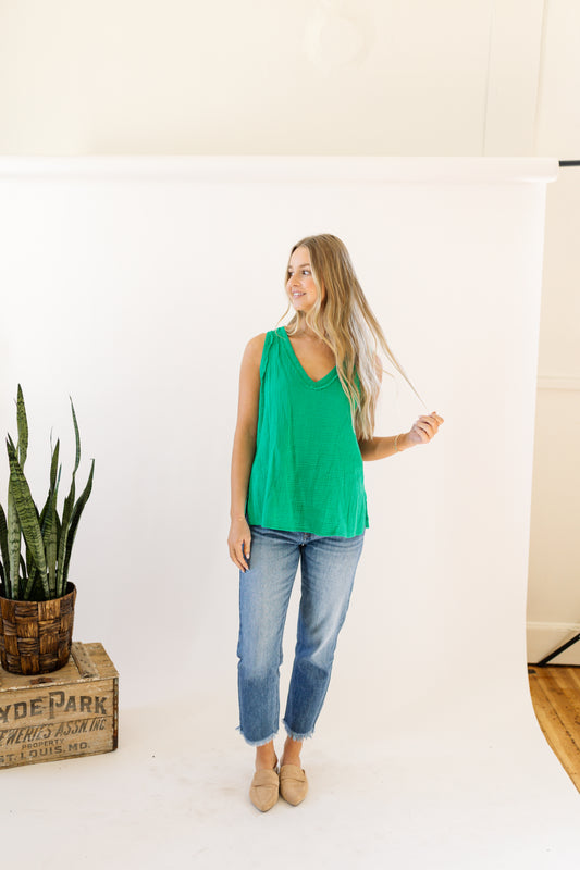 Raw Edge Tank