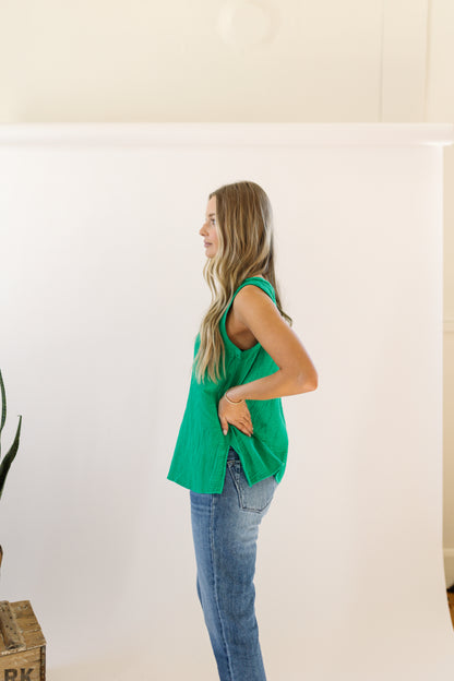 Raw Edge Tank