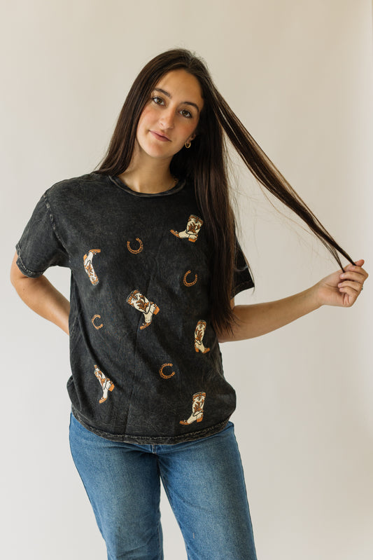 Boots Western Tee