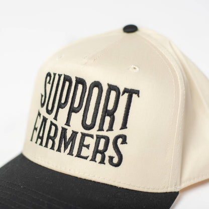 Support Farmers Embroidered Trucker Hat