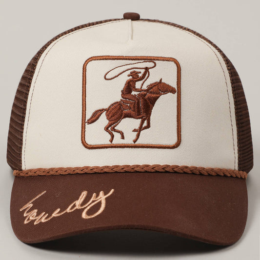 Howdy Western Cap